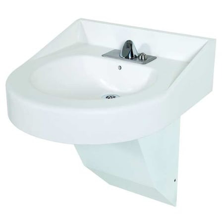 Bathroom Sink, 19-7/8 In. L, 22-1/2 In. H MPN:WH3775--3373