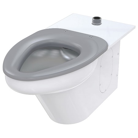Tank Toilet, 1.28/1.6 gpf, Gravity Fed, Floor Mount, Elongated, White MPN:WH2142-ADA-T-3-EGE10_12