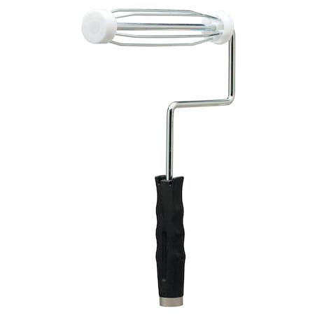 Paint Roller Frame, 5 Wire Cage, Polypropylene Handle, 4