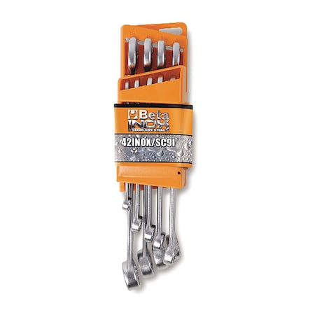 42INOX Stainless Steel Combination Wrench Set, Metric 8mm-19mm MPN:000420387