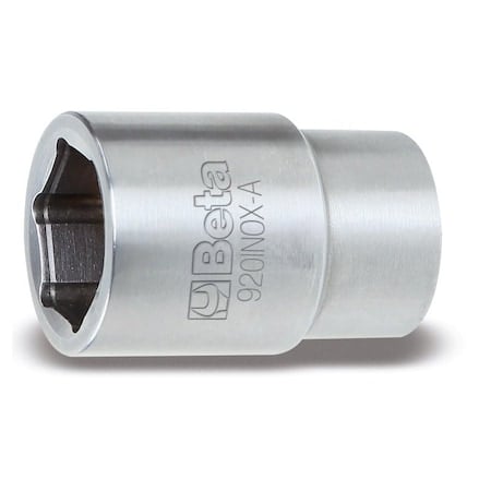Socket, St, 6P12mm, Rst-Rsstnt, 0.5in MPN:920INOX-A 12