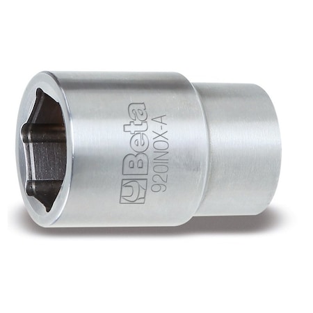 Socket, St, 6P9mm, Rst-Rsstnt, 0.5in MPN:920INOX-A 9