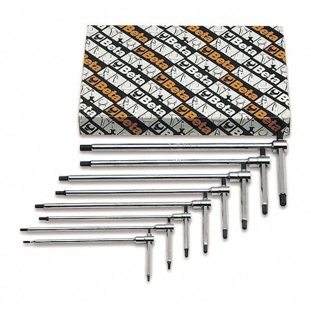 13 Piece Torx Plain, Offset Star Key Set MPN:951 TX/S13