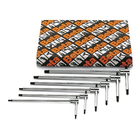 Hex Key Set, Hex, T-Handle, T, 6 pcs MPN:951AS/S6X