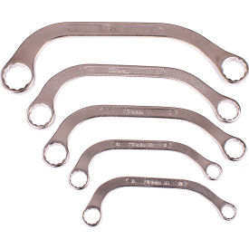 Beta 83 Double End Half Moon-Shaped Box End Wrench Set 12 Points 10mm x 12 to 19mm x 22mm Opening 830085