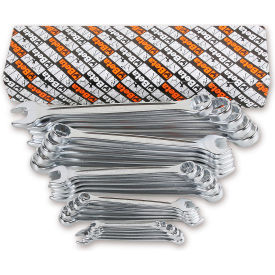 Beta 42 26 Piece 6mm to 32mm 12-Point 15° Offset Combination Wrench Set Silver 421070