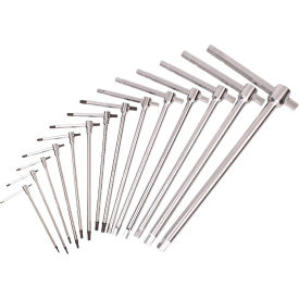 Beta 951 14 Piece Metric Sliding T-Handle Hex Key Allen Wrench Set 9510695