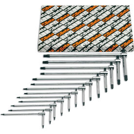 Beta 951TX 13 Piece SAE Sliding T-Handle Torx Key Set 9510863