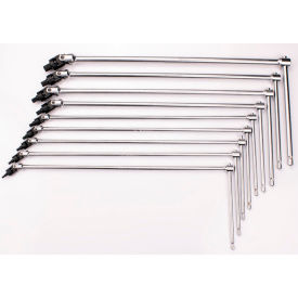 Beta 953 9 Piece Metric Sliding T-Handle Swivel Head Hex Bit Wrench Set 9530301