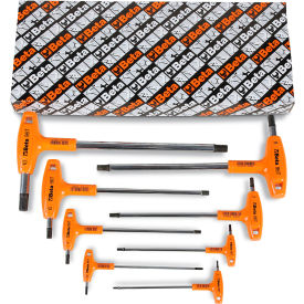 Beta 96T/AS 8 Piece SAE Hex Key Wrench Set with High Torque T-Handles 960682