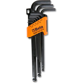 Beta 96BP 9 Piece SAE Ball End Hex Key Allen Wrench Set 961000