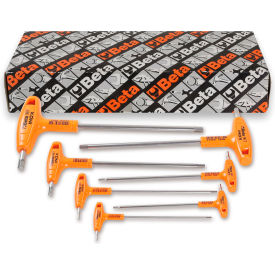 Beta 96TINOX Stainless Steel High Torque T-Handle Hex Key Allen Wrenches SAE 3/32
