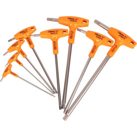 Beta 96TINOX Stainless Steel High Torque T-Handle Hex Key Allen Wrench Metric 2.5mm 10mm Set of 8 961954