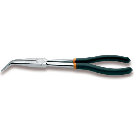 Beta 1009L/B Curved Extra Long Knurled Nose Pliers 10-3/4