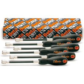Beta 943FL 5mm to 10mm Flexible Shaft Nut Driver with Handle Set of 6 9430320