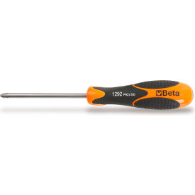 Beta 1292INOX #1 Screwdriver For Cross Head Phillips® Screws Stainless Steel 4.5mm x 80mm 12920409