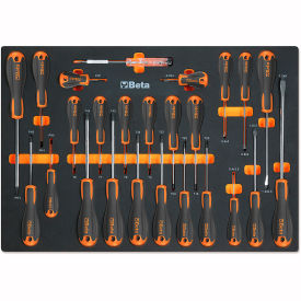 Beta MM210 25 Piece Slotted Phillips® and Torx® Screwdriver Set 24580211