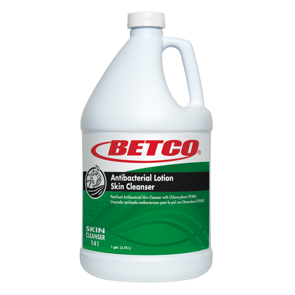 Betco Antibacterial Lotion Skin Cleanser - Lotion - 1 gal - Tropical Hibiscus - Applicable on Hand - Anti-bacterial, Moisturising - 4 / Carton MPN:1410400