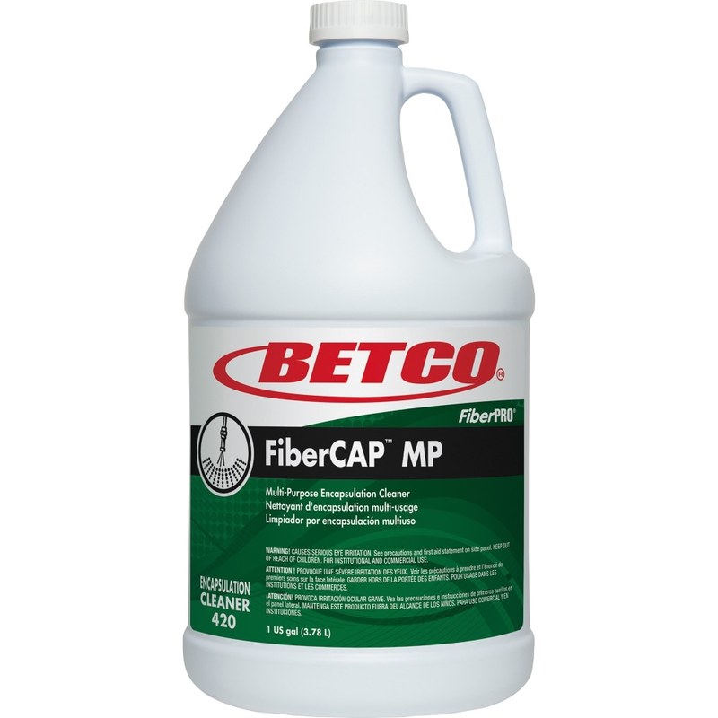 Betco FiberCAP MP Multipurpose Cleaner - 128 fl oz (4 quart) - Quick Drying, Non-flammable - Clear - 1 Each MPN:BET4200400