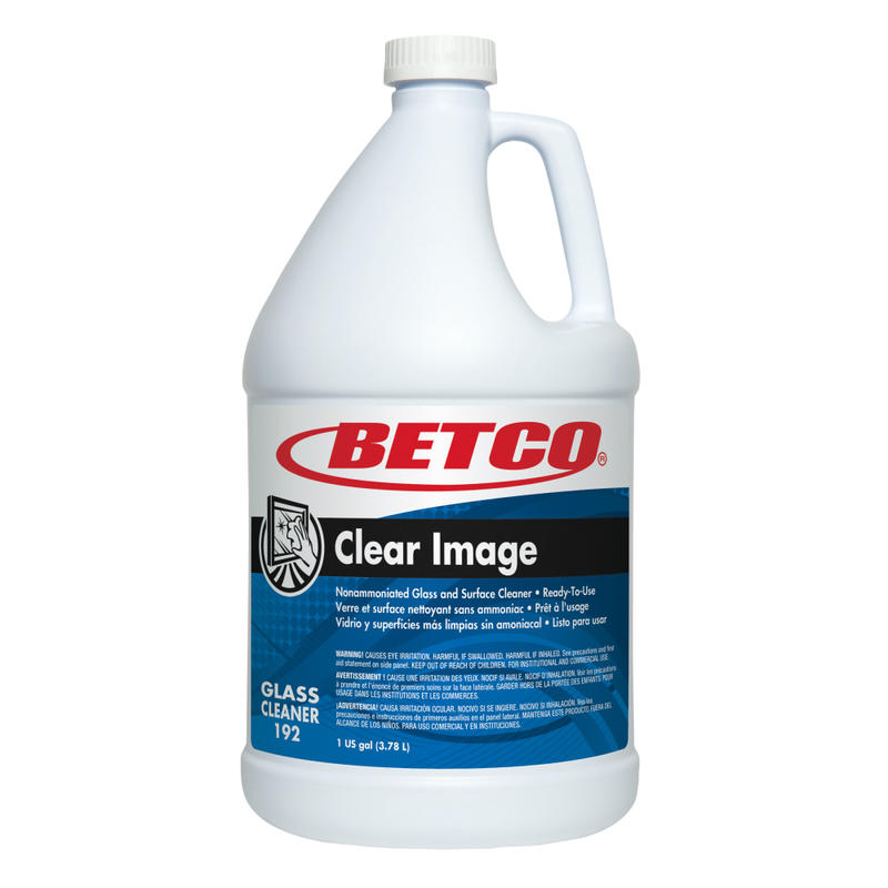 Betco Clear Image RTU Glass Cleaner, 128 Oz Bottle, Case Of 4 MPN:1920400