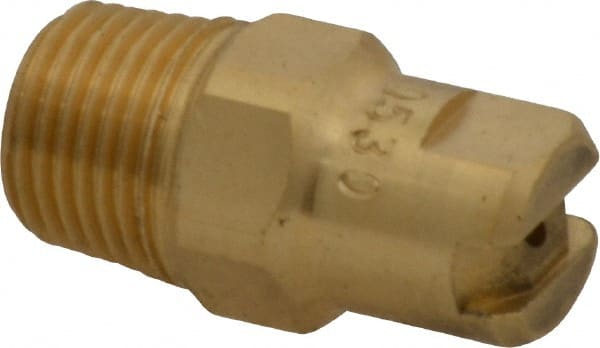 Brass Standard Fan Nozzle: 1/8