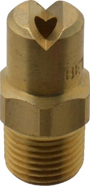 Brass Standard Fan Nozzle: 1/8