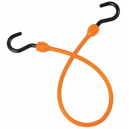 Bungee Cord, Orange, 12 in. L, 1-1/2 in. W MPN:BBC12NO