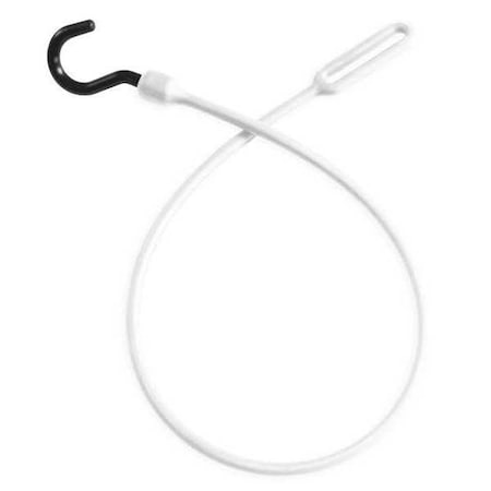 Bungee Cord, White, 30 in. L, 1-1/2 in. W MPN:BBC30NW