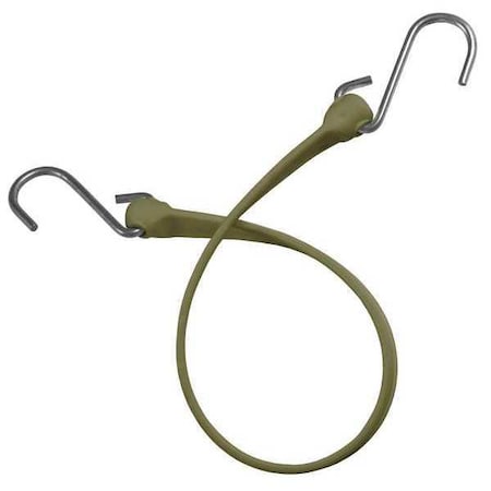 Polystrap, Military Green, 12 in. L, SS MPN:BBS12SMG