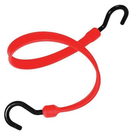 Heavy-Duty Bungee Strap, Red, Nylon MPN:BBS18NR