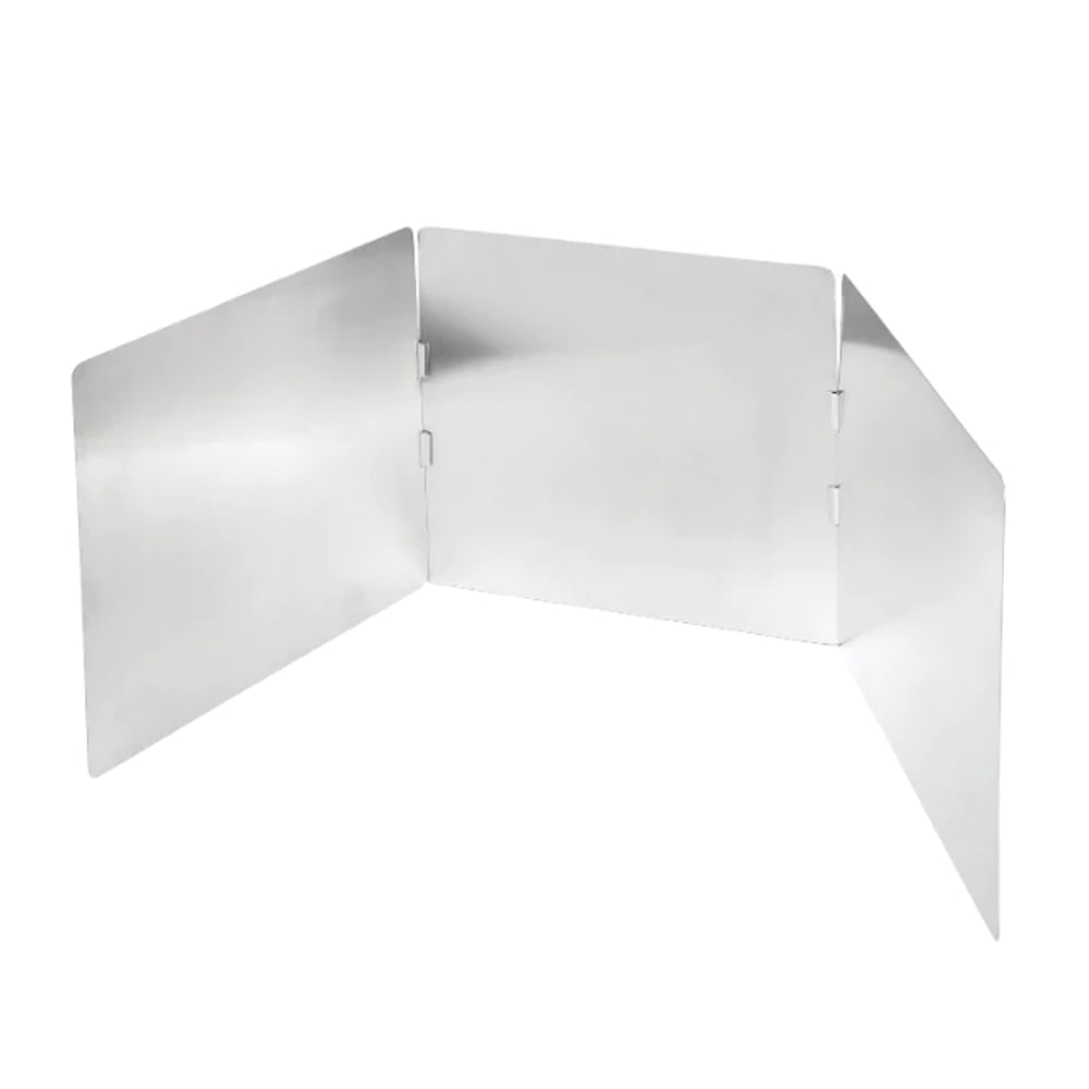 Better Houseware 3-Panel Splatter Shield, 8in x 27-1/4in, Silver MPN:148
