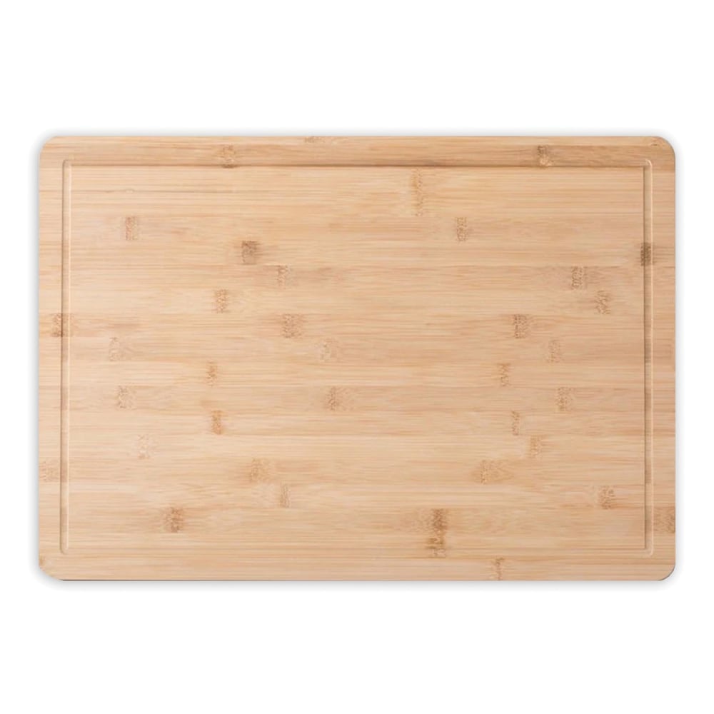 Better Houseware Bamboo Cutting Board With Well, 14in x 20in, Brown MPN:339/14