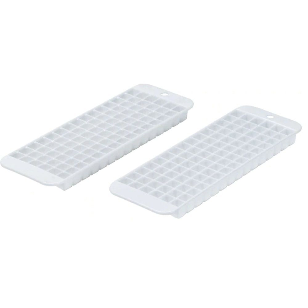 Better Houseware Cubette Ice Cube Trays, 10-1/2in x 3-5/8in x 5/8in, White, Set Of 2 Trays MPN:1244/2
