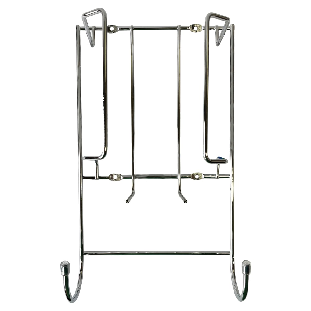 Better Houseware Chrome Iron And Ironing Board Holder, 12inH x 7-1/2inW x 3-1/2inD, Chrome MPN:1425