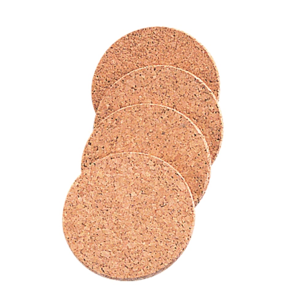 Better Houseware Natural Cork Coasters, Beige, Set Of 4 Coasters MPN:1390