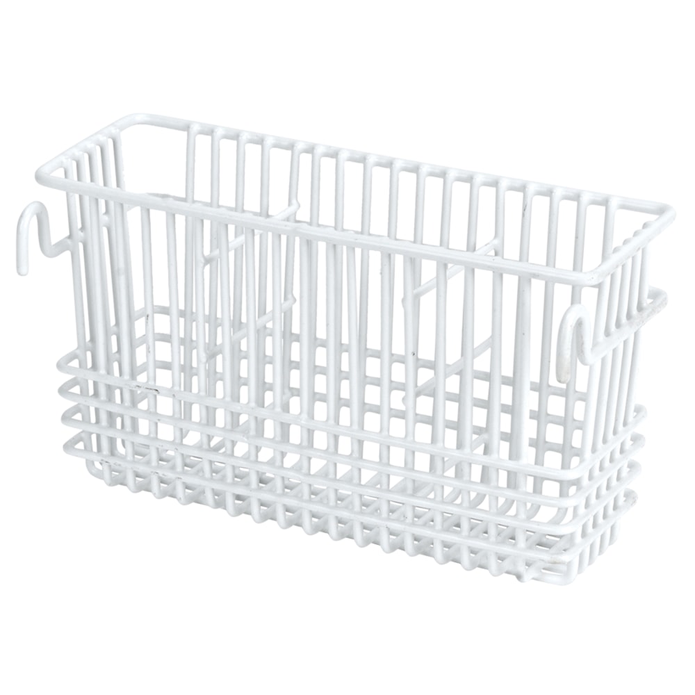 Better Houseware Cutlery Holder, 4inH x 2-3/4inW x 7-3/4inD, White MPN:1431/W