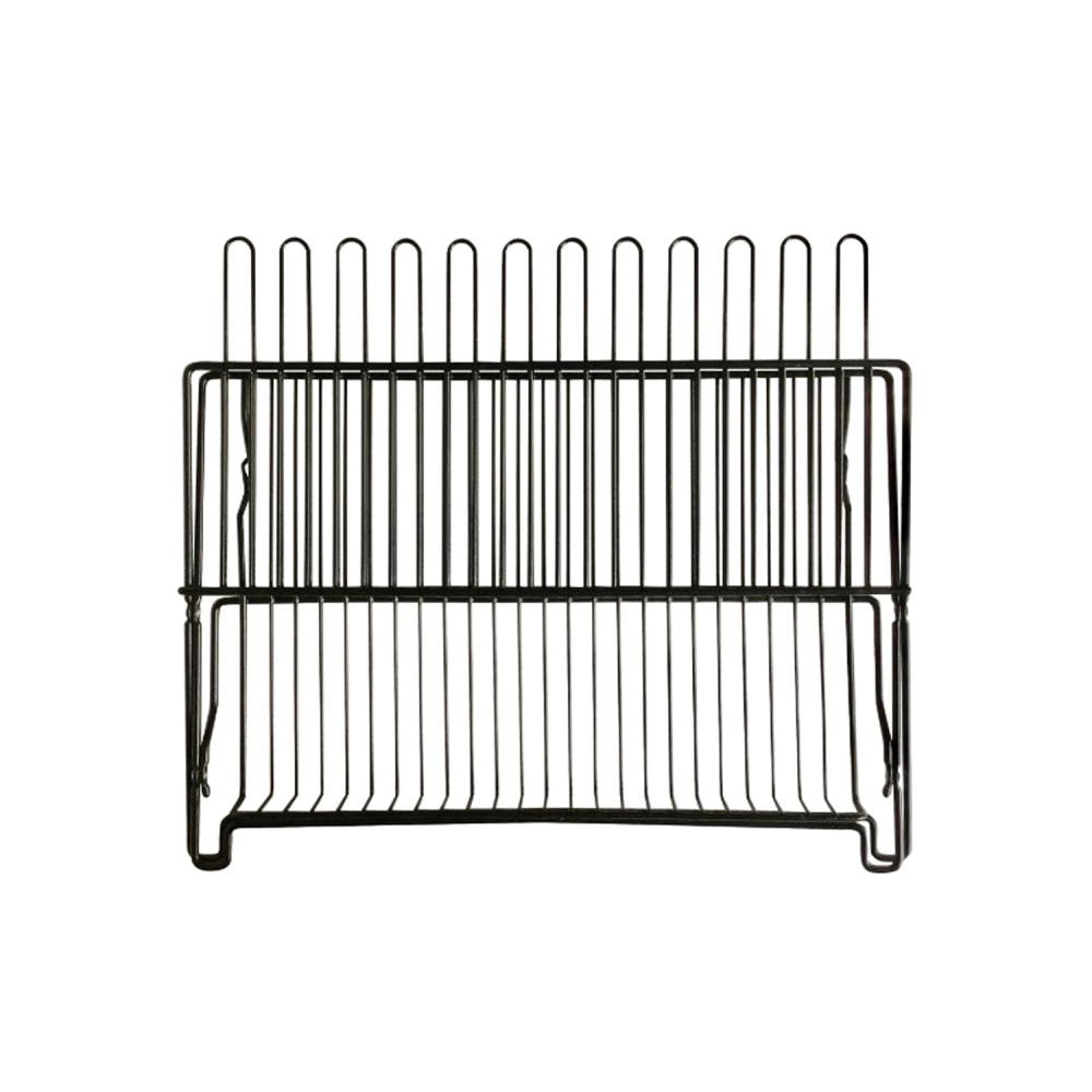 Better Houseware Jr. Folding Dish Rack, 12-1/2inH x 13-3/4inW x 10-3/4inD, Black MPN:1483/E