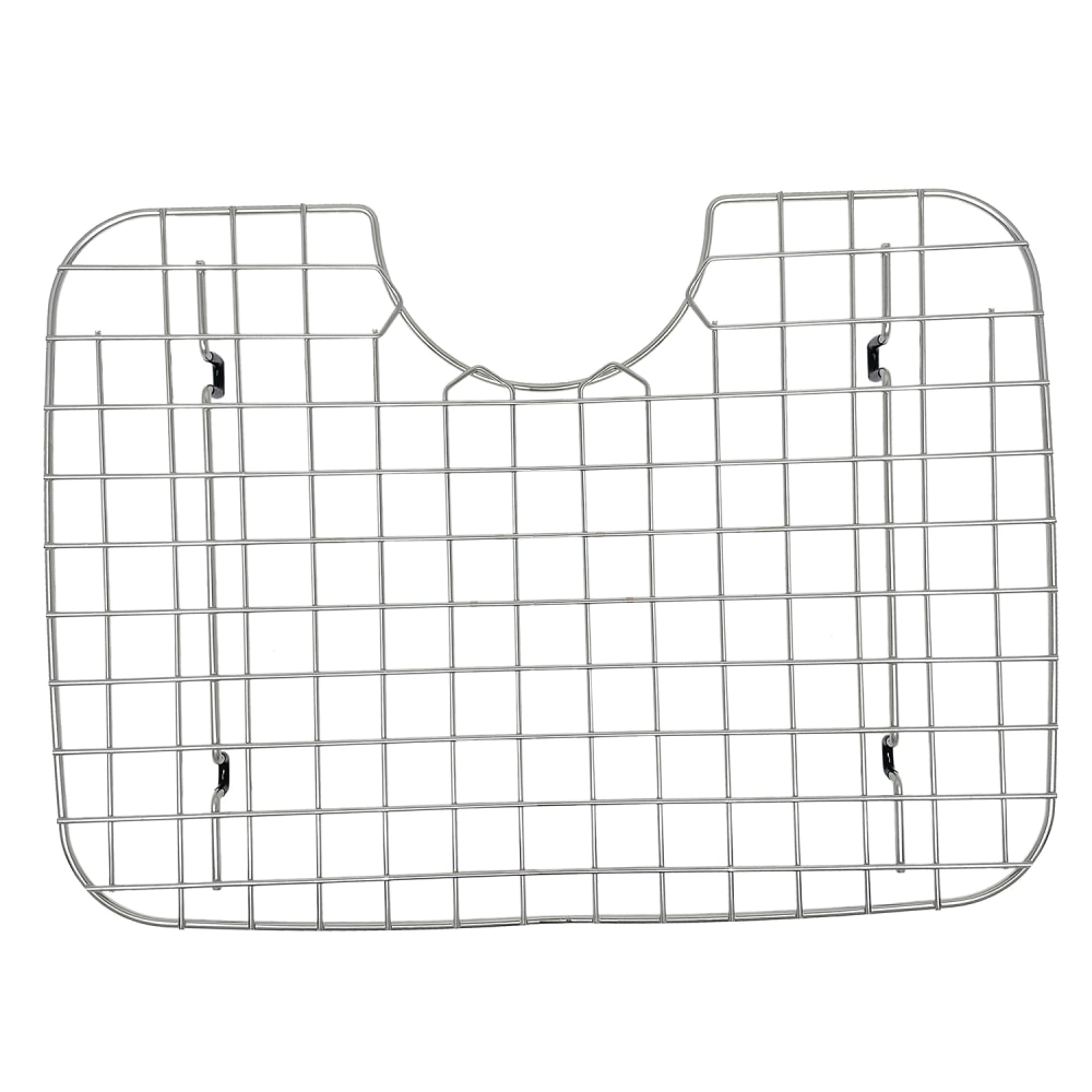 Better Houseware D-Shape Sink Protector, 1-1/2inH x 13-3/8inW x 18-1/2inD, Stainless Steel MPN:51487.8