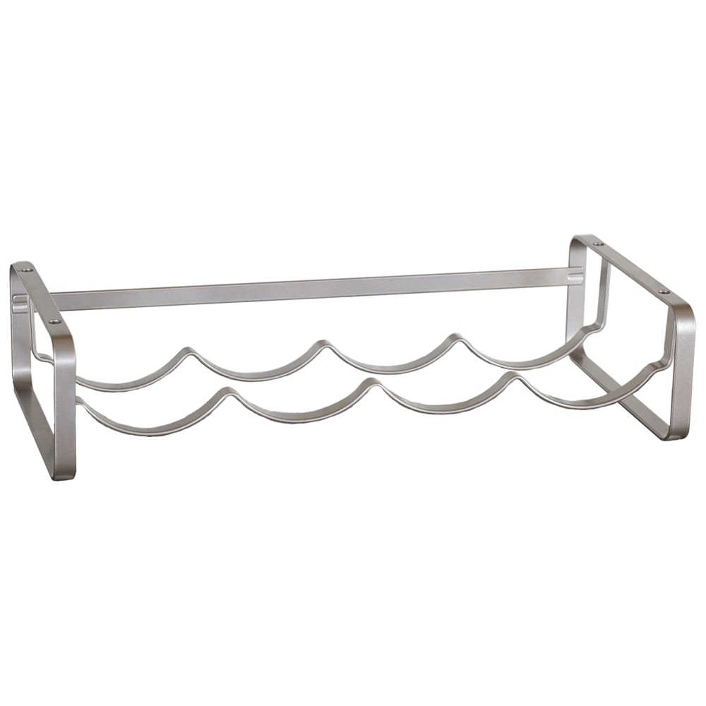 Better Houseware Stackable Steel Wine Rack, 3inH x 16inW x 8inD, Black MPN:617