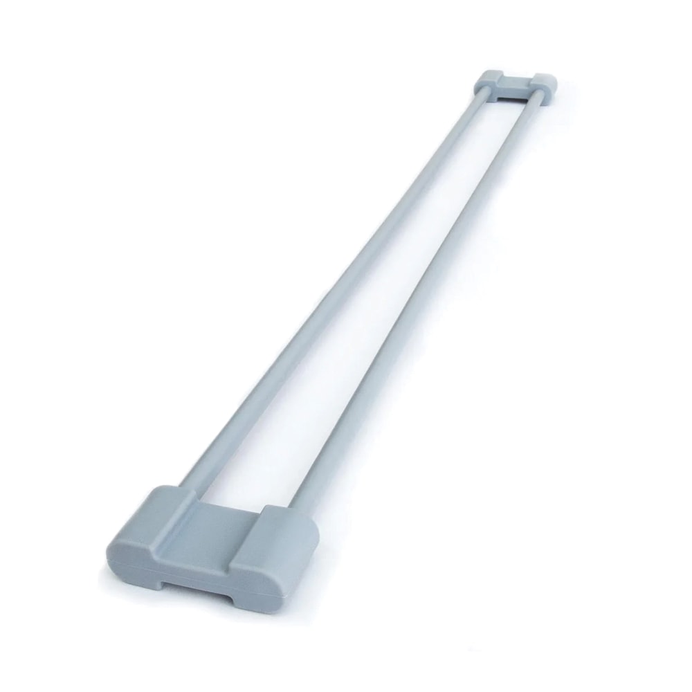 Better Houseware Over-Sink Drying Bar, 3/4inH x 2-1/4inW x 20-1/2inD, Gray MPN:1433