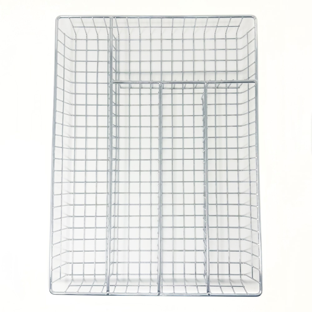Better Houseware Chrome Cutlery Tray, Large, Silver MPN:686
