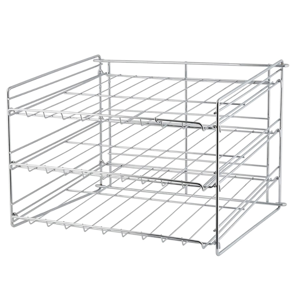 Better Houseware 12inW Can Organizer, Chrome MPN:1448.6