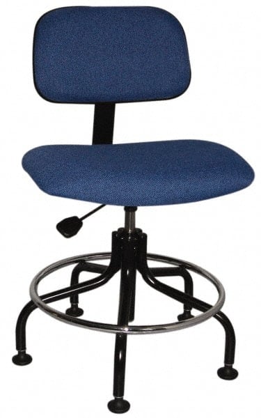 Task Chair: Cloth, Adjustable Height, 20 to 25