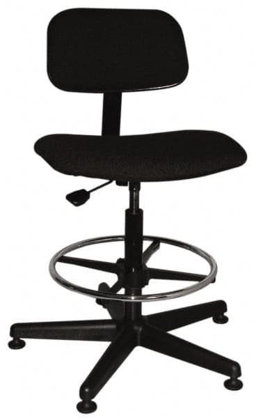 Ergonomic Chair with Adjustable Footring MPN:4500-F-BLK