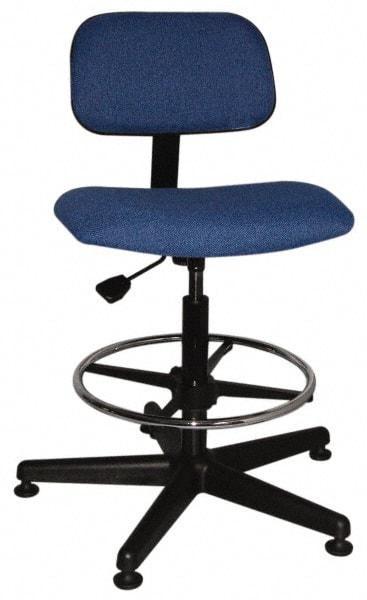 Task Chair: Cloth, Adjustable Height, 22-1/2 to 32-1/2