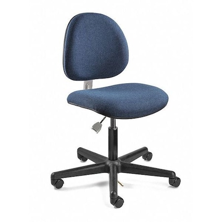Task Chairs, 17 in to 22 in Height, Navy Blue MPN:V800SHC