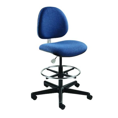 Task Chairs, 24 in to 34 in Height, Navy Blue MPN:V850SHC