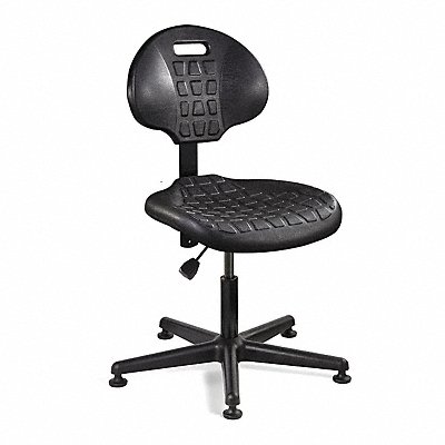 Task Chair Poly Black 15 to 20 Seat Ht MPN:7000-BLK