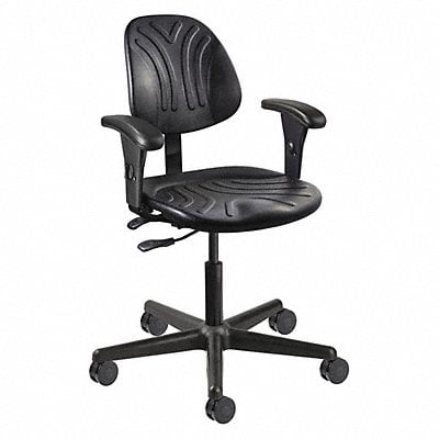 Chair 350 lb wt. Cap. Black Seat MPN:7001D-AA-3750S/5