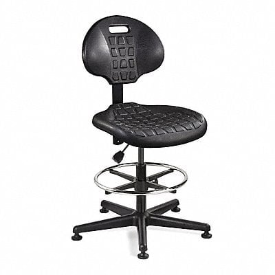 Task Chair Poly Black 21 to 31 Seat Ht MPN:7500-BLK